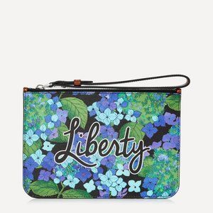 Liberty of London x Richard Quinn Hydra Blue Pouch